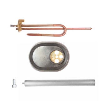 Комплект ТЭН RCA для водонагревателя Ariston 1.5 кВт, М5 + фланец + анод М5, 816644F – фото 7