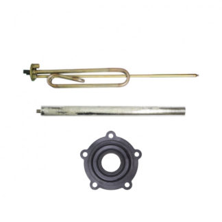 Комплект ТЭН Ariston RCF 2500W, TW, медь, D48мм, М8, L450мм, 220V  + прокладка + анод, 10045K4 – фото 13