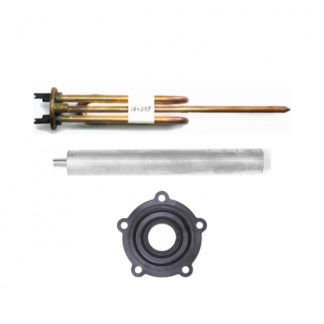 Комплект ТЭН Ariston RCF 1200W, TW, медь, D48мм, М6, 220V   + прокладка + анод, 184279K4 – фото 14