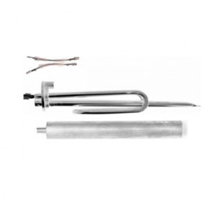 Комплект ТЭН RCA 1500W, медь, D48мм, М6, трубка под термостат D10мм, 220V + анод, 20025G10K1 – фото 12