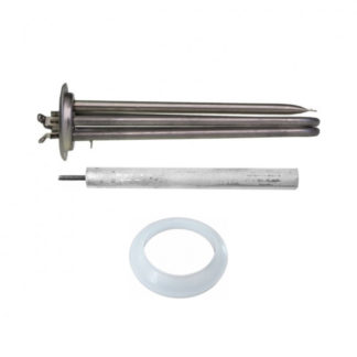 Комплект ТЭН RF 2000W(1000+1000), D64мм, М4, клеммы под винт, L205мм, 220V+ прокладка + анод, 20115K – фото 8