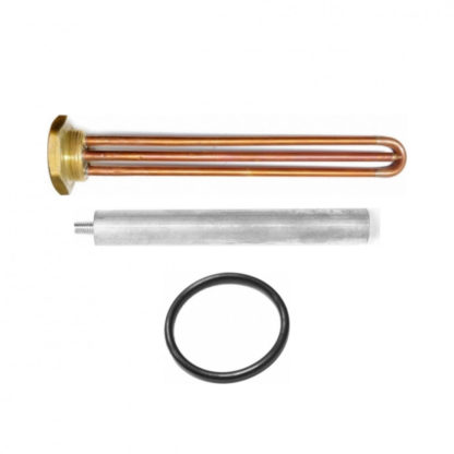 Комплект ТЭН RDT 1500W, D42мм, М6, L290мм, 220V + прокладка + анод, 30291K1 – фото 7