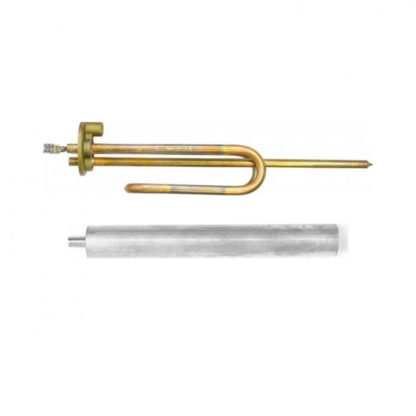Комплект ТЭН RCA 1200W, TW, медь, D48мм, М6, 220V + анод, 3401240K1 – фото 7