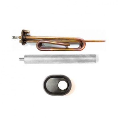 Комплект ТЭН RCA 2500W, TW, медь, D48мм, М6, 220V   + прокладка+ анод, 3401364K – фото 7