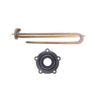 Комплект ТЭН  Ariston 1500W, TW, D48мм, М5, клеммы под разъем, L260мм, трубка под термостат D10, 220V + прокладка , 3402152K3 – фото 20