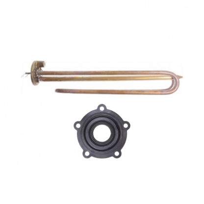 Комплект ТЭН  Ariston 1500W, TW, D48мм, М5, клеммы под разъем, L260мм, трубка под термостат D10, 220V + прокладка , 3402152K3 – фото 7