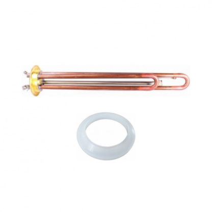 Комплект ТЭН RF 2000W(700+1300), TW PREMIUM, медь, D64мм, М4, клеммы под винт, L305мм, 220V+ прокладка, 50854K1 – фото 7