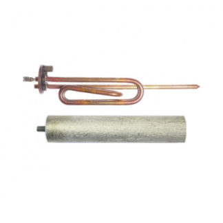 Комплект ТЭН RCA 1800W, TW, медь, D48мм, М5, 220V + анод, 65108913K1 – фото 15