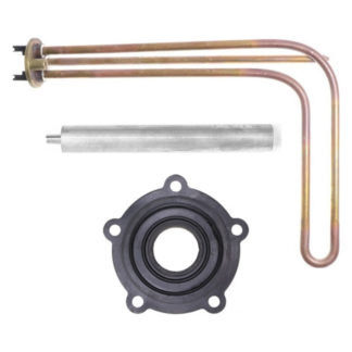 Комплект ТЭН Ariston  RCF 1500W, TW, медь, D48мм, М6, L280мм, горизонтальный 220V + прокладка  + анод, 3401369K4 – фото 21