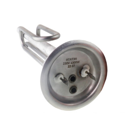 КОМПЛЕКТ: ТЭН RF 1300W, нерж, D92мм, М6, клеммы под разъем, L220мм + анод М6, 21956K – фото 10