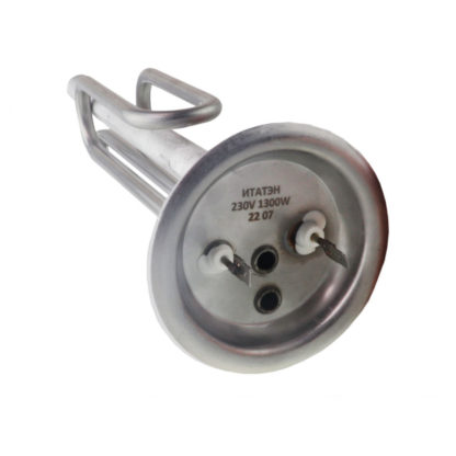 КОМПЛЕКТ: ТЭН RF 1300W, нерж, D92мм, М6, клеммы под разъем, L220мм + анод М6 + прокладка, 21956K1 – фото 10