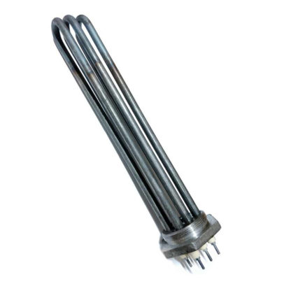 Блок ТЭНов RDT 12000W, L420мм, D74 мм, для котлов УМТ (Урал-Микма-Терм) с резьбой G 2,5", 68712 – фото 8