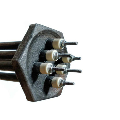 Блок ТЭНов RDT 12000W, L420мм, D74 мм, для котлов УМТ (Урал-Микма-Терм) с резьбой G 2,5", 68712 – фото 10
