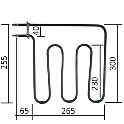ТЭН для печей 1500W Harvia, Sawo (ZSB-224, HTS008HR), 224-ZSB – фото 9