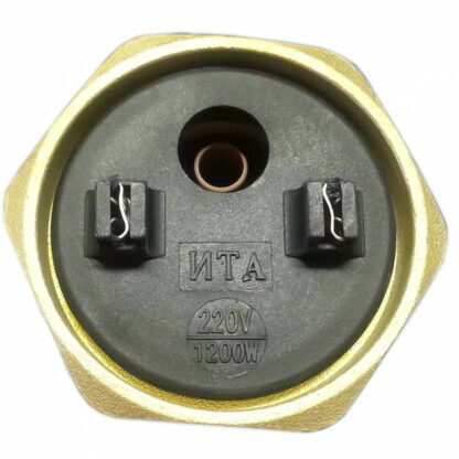 ТЭН радиаторный 1200W, нерж, D42, клеммы под стержневой термостат, G1 1/4", L272мм, 220V, 24067 – фото 8