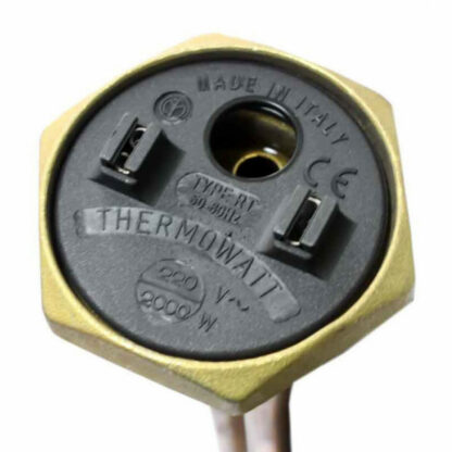 ТЭН радиаторный 2000W, TW, медь, D42, клеммы под стержневой термостат, G1 1/4", L280мм, 220V, 3400069 – фото 8