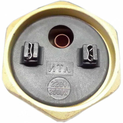 ТЭН радиаторный 2500W, нерж, D42, клеммы под стержневой термостат, G1 1/4", L438мм, 220V, 24070 – фото 8