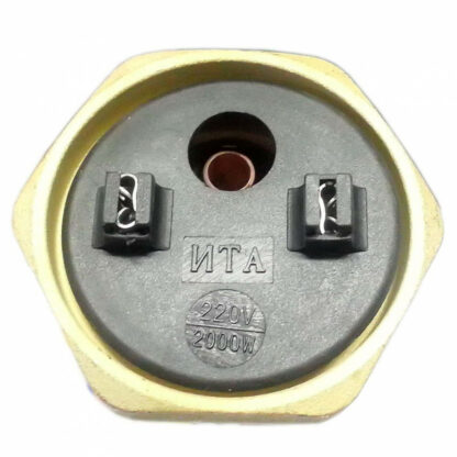 ТЭН радиаторный 2000W, нерж, D42, клеммы под стержневой термостат, G1 1/4", L361мм, 220V, 24069 – фото 8