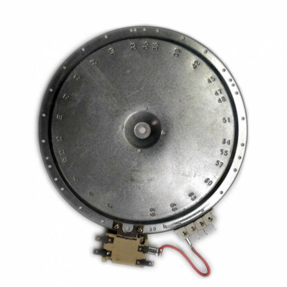 Конфорка стеклокерамической варочной панели для Bosch, Ariston, ЭКС 1800W, D200мм, hi-light, 4 контакта, с термозащитой, 3 греющих элемента, 5 режимов нагрева, 920018 – фото 8