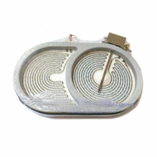 ЭКС 2000/900W, D165*270мм, овальная, hi-light, для Gefest, Ariston, 2 контакта, с термозащитой, 2 греющих элемента, 927020 – фото 8