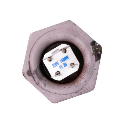 ТЭН радиаторный 1500W(600+900), черн, D42, клеммы под разъем, G1 1/4", L240мм, 220V, Р15М – фото 9