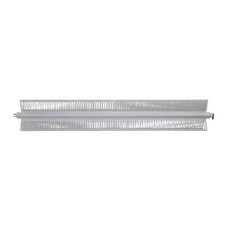 ТЭН конвекторный 2000W(1000+1000), клеммы под разъем, для Electrolux, Ballu, L712/685мм, Х-образный 110х38мм, 2 режима, 220V, NCA20 – фото 14