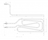 Фторопластовый ТЭН 512-G-13/2,5 Jф 380 – фото 15